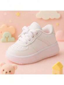 Tênis Infantil Confortável e Seguro | Esportivo, Macio e Antiderrapante - 18 ao 34 - Branco - Visão 7