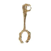 1pc Adjustable Skull Hand Cigarette Ring - Retro Weathered Silver, Black, Gold - Personalized Statement Jewelry, Suitable For Halloween/Music Festivals/Daily Wear - Multicolor - View 13