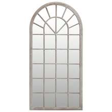 vidaXL Spiegel Sandfarben 90x45 Cm Eisen Für Den Innenbereich - Bianco - Visualizzare 2