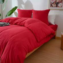 mohap Duvet Covers Sets - Red - View 6