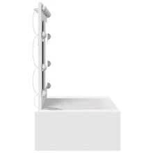 vidaXL Schminktisch Mit Schubladen Weiß 83 X 40 X 70 Cm Holzwerkstoff - Weiss - Übersicht 6