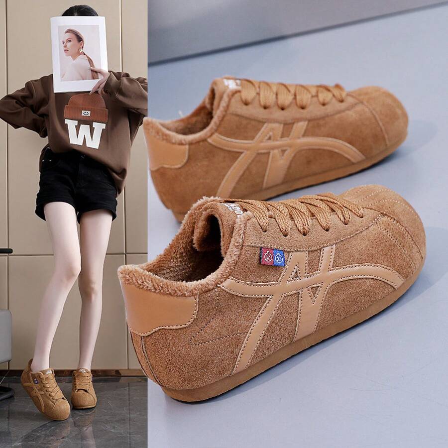 Women Flats - Màu nâu - Xem 1