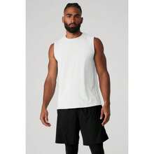 Alo Yoga Camiseta de rendimiento de ídolo - Blanco | | Conjunto de Pilates - Blanco - Ver 1