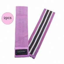 1/3pcs High Elasticity Booty Resistance Bands, Suitable For Home Workout, Muscle Strength Training (Unisex), Gym Accessories - Multicolor - View 14