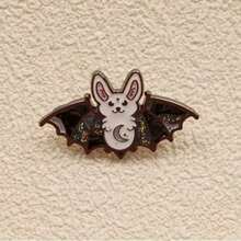 Anime Cartoon Cute Bat Fashion Enamel Brooches, Badges, Backpacks, Collars, Brooches And Accessories - Multicolor - View 9