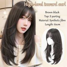 Hair 3D Air Hair Bangs Fringe Clip In Bangs Hair Extensions Wigs Hair Pieces Bangs Toupees Toppers For Hair Loss - Multicolor - View 8