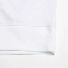 Adidas 男士休闲经典套头衫卫衣 JE1419 - 白色 - 查看 4