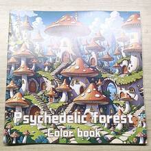 Thế giới Nấm: Thế giới Nấm đầy trí tưởng tượng, Quà tặng Phục Sinh, Quà tặng Halloween, Quà tặng Ngày của Mẹ, Quà tặng kỷ niệm (22 trang, 7.9x7.9 inch, Bìa giấy ngọc trai, Giấy bên trong dày 120g) - Thế giới nấm - Xem 13