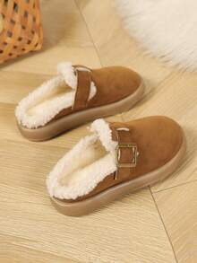 Kids Fashion Slippers / Kids Fashion Indoor & Outdoor Warm Lined Slippers, Run Small