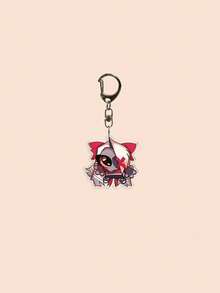 1PC Cartoon Acrylic Keychain, Cute Bag Accessory, Anime Character Keychain, Car Keychain, Backpack, Jewelry Accessory, Perfect For Everyday Wear, Great Gift For Friends And Fans Gifts For Mother, Father, Graduation, And Teacher - Multicolor - View 11