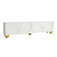 Television Stands & Entertainment Centers - White + Particle - View 5