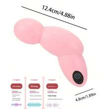 Pistola de masaje de mano, masajeador muscular portátil, mini masajeador de relajación muscular para mujeres, recargable por USB, diseño compacto y ligero, batería de litio de 1200mAh, apto para uso en casa, oficina o viaje