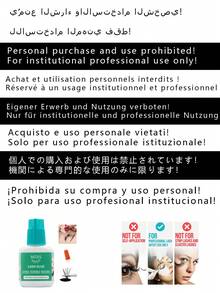 1pc Eyelash Extension Glue - Super Strong Adhesive, Long-Lasting Hold, Professional Eyelash Glue, 0.5s Quick Drying, Waterproof, Non-White | Lasts Up To 4 Weeks | Black Adhesive, Suitable For Professional Semi-Permanent Eyelash Extensions (10ml Black) - Black - View 2