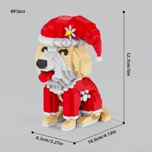 1638 件圣诞火车积木套装，圣诞节节日礼物装饰，精美设计的圣诞火车，配有礼品盒、雪人、圣诞树装饰，充满节日圣诞气氛，创意圣诞礼物，可爱的设计，节日礼物，家居装饰，客厅装饰，成人积木套装，圣诞礼物，新年礼物 - 聖誕火車套裝 - 查看 25