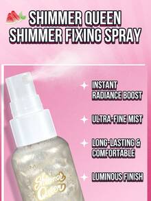 MISSLYN-DAYLIGHT ANGEL MATTE FIXING SPRAY,Setting Mist, Watermelon Fresh, Long-Lasting Makeup, Hydrating , Matte Fresh Setting Spray,Ultra Fine Mist, Long Lasting Makeup Locking Spray Oil-Control Non-Greasy Makeup Setting, Soothing And Lightweight, Non-Cakey, Barrier Repair, Multifunctional Use, Skin Refreshing, Sensitive-Skin Friendly,Ideal For All Skin Types, For Sensitive Skin, Vegan & Cruelty-Free - #02 Rose Rush - 查看 3