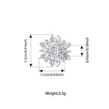 WOSTU 1个925纯银哑光雪花企鹅吊坠，配硅胶隔珠，适合女士手链，时尚DIY饰品礼品 - 銀色 - 查看 12