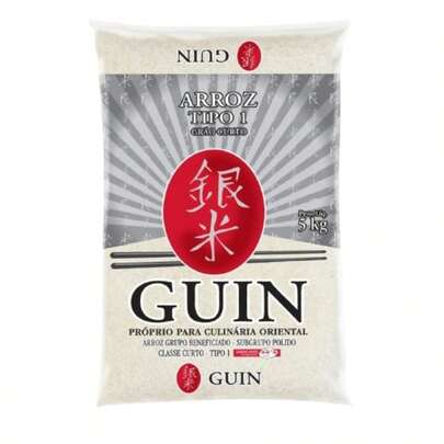 Arroz Japonês Grão Curto 1Kg Guin