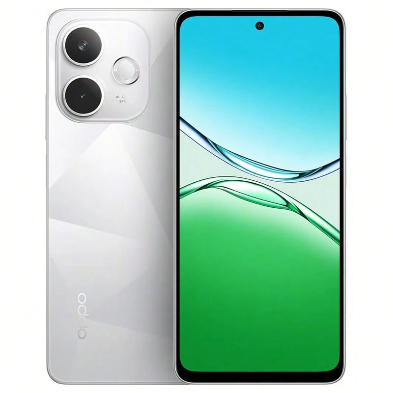 OPPO K13x 8GB+256GB, Excellent Signal Penetration, Drop-Proof And Durable, Dimensity 6300 Processor, IP69 Dust And Water Resistance, New 5G Smartphone With Side Fingerprint And Face Recognition (Chinese Version, No ESIM), Zirconium White. - Zirconium White - View 1