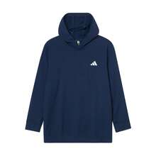 Adidas 男士经典Logo舒适休闲卫衣 JF4926 - 藏蓝色 - 查看 1
