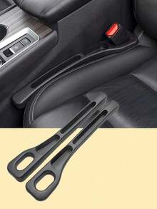 Car Seat Gap Filler Universal For Cars SUV Truck Fit Organizer Gap Blocker With Cell Phone And Lip Balm Organizer Fills The Gap Between The Seat And Console To Stop Items From Falling - Multicolor - View 8