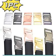 1Pc 10-30MM Metal Side Buckle Release Clips For Dog Cat Collar Bag Luggage DIY Sewing - Multicolor - View 8