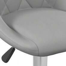 vidaXL Barhocker Hellgrau Samt - Grigio - Visualizzare 7