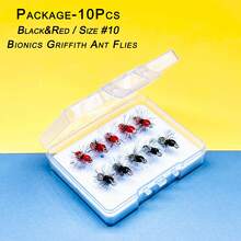Fly Fishing Flies 6/10pcs Lures Bait Trout Bass Dry Nymphs Bionics Griffith Flies For Trout Fish Gifts Men - Multicolor - View 11