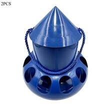 Universal Anti-Scatter Anti-Leakage Poultry Feeder, Automatic Chicken Duck Goose Quail Feeding Trough With Anti-Splash Design, Feed-Saving Feeding Tool Suitable For Various Poultry