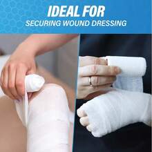 10卷装吸水纱布棉绷带，用于伤口止血包扎、敷料固定等。 - 彩色 - 查看 5