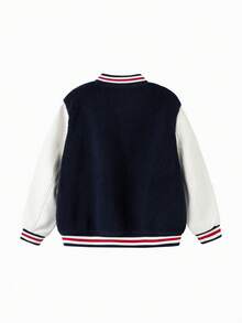 Balabala Kids Boys Baseball Cotton Jacket, Winter 2025 Warm & Stylish