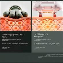 这款符合人体工学的肩颈按摩器具备加热和振动功能，可通过 USB 充电，并配备 2000mAh 电池。此外，它还附带一个手指按摩器，是理想的圣诞礼物之选。