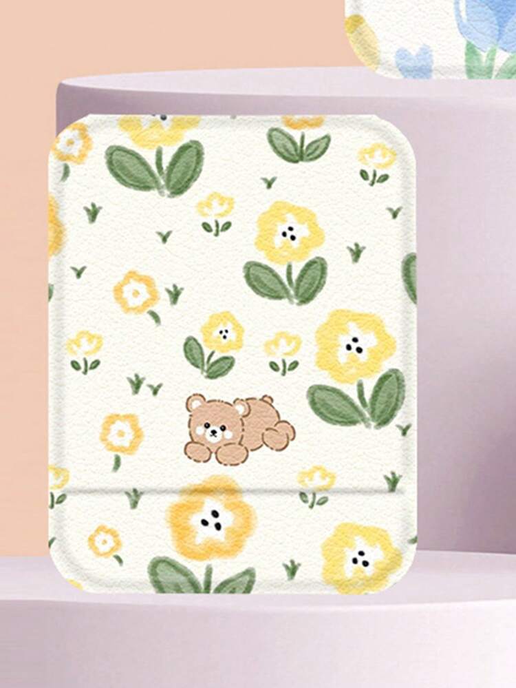 简约迷你化妆镜，便携式梳妆镜，女士折叠化妆镜 - 彩色 - 查看 4