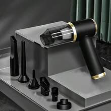 High Power Mini Portable Vacuum Cleaner, 1 Set, Cordless For Car And Home - Blow/Suction Dual Use With Super Strength, Mini Car Vacuum Cleaner, Powerful Suction Vacuum Cleaner, Portable Vacuum Cleaner, Mini Suction Blower, High Suction Cordless Vacuum Cleaner