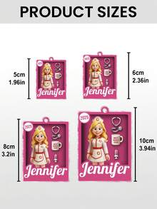 Catygift Móc khóa y tá cá nhân hóa, thiết kế 2D tùy chỉnh, quà tặng chủ đề y tá độc đáo dành cho y tá, sinh viên tốt nghiệp ngành điều dưỡng và nhân viên y tế. - Như được hiển thị - Xem 10