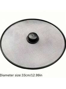 1pc Splash Guard - Heat-Resistant Cover Suitable For Pots And Pans 20.32-30.48 Cm In Size, Prevents Splashes And Smoke Emissions, Keeps Food Fresh, Essential For Healthy Cooking | Durable Net Fabric - Multicolor - View 6