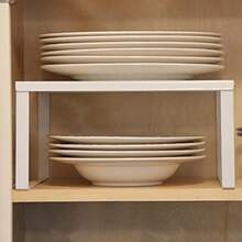 Kitchen Cabinets1 White Metal Kitchen Cabinet and Counter Top Organizer Shelf 13 inch wide 11 inch deepKitchen Cabinets - blanco - Ver 3