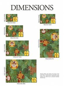 1pc Fashionable Cartoon Creative Faux Wool Rug Carpet, Small Animal Pattern Carpet, Skin-Friendly Soft Carpet, Versatile Living Room Carpet, High- Product, Festival New Arrival Hot Selling Item, Suitable For Living Room, Bedroom, Study, Thickness 0.7-1.0cm (Handmade Measurement With Reasonable Error)