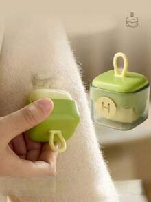 Rodillo de pelusa reutilizable y lavable con caja de almacenamiento, removedor de pelusa manual de alta calidad diseñado para uso doméstico, sin batería requerida - Multicolor - Ver 4