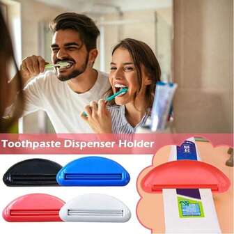 Toothpaste Tube Squeezer,Plastic Toothpaste Tube Squeezer Dispenser,Toothpaste Clips For Saving Toothpaste,Simple And Practical,Mobility And Daily Living Aids