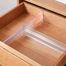 Drawer Dividers, Expandable Drawer Organizers For Clothes, Adjustable Dividers, Separators For Kitchen/Bedroom/Office/Bathroom Organization And Storage - Trong sáng - Xem 2