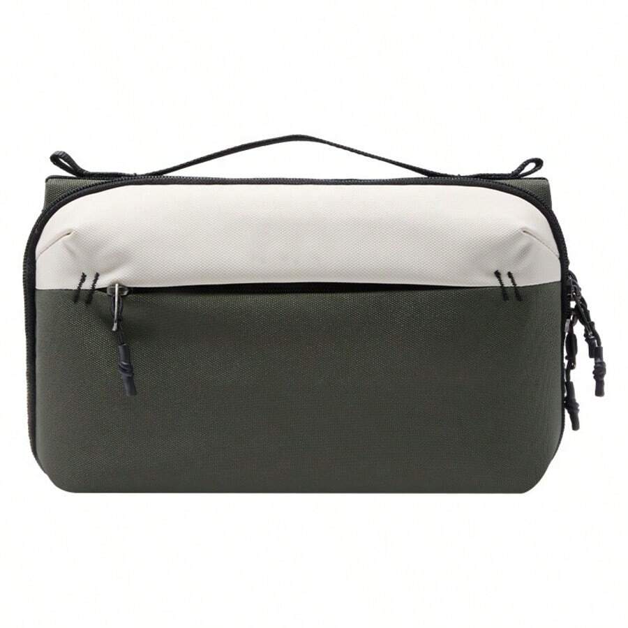 Four Folding Ways Of Volcano Storage Bag Digital Storage Bag Pocket3 Charging Treasure Storage Bag Commuter Travel Bag Suitable For Men And Women. - Dark Green - View 1