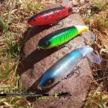 EstiloTACTICAL FISHING 3 Piezas - SeñUelos De Pesca Superficial Whopper Plopper. HéLice Giratoria, Pesados 36G Cada Uno Para Lances Largos.VersióN Mejorada - 1 - Ver 9
