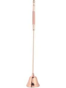 Snuffer de Vela de Acero Inoxidable Herramienta Manual para Cortar Mechas y Controlar Llamas en Velas Grandes (SILVER) - Oro rosa - Ver 5