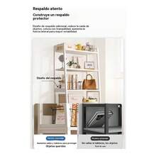 Librería Multiusos De 5 Niveles Con Cubos De Almacenamiento - Blanco - Ver 9