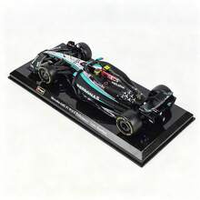 Burago 1:24 Scale  Petronas W15 #44  2024 - Realistic 1:24 Scale Model Car, Driven By , Officially Licensed By , Luxury Gift Box Set With Acrylic Display Case And Detailed Base - 1:24 W15 #44 - View 6