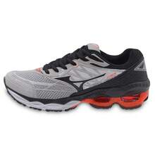 Men's Wave Creation 20 Spring Athletic Shoes For Running, Gym, Pro, Various Colors + Free Digital Watch - 灰橙色 - 查看 3