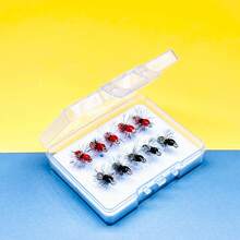 Fly Fishing Flies 6/10pcs Lures Bait Trout Bass Dry Nymphs Bionics Griffith Flies For Trout Fish Gifts Men - Multicolor - View 10