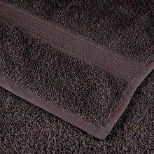 vidaXL 6-Teiliges Handtuch-Set In Anthrazit, 360 G/M², 100% Baumwolle - Grey - View 6