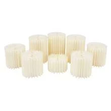 YUNRUX Foldable Paper Column Display Stands, Round Cylindrical Wedding Flower Stands, Paper Column Stands For Wedding Dessert Flowers - A - 查看 5