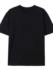 Camiseta Navideña Divertida con Eslogan "Querido Santa, he sido bueno todo el año" y Diseño de Bastones de Caramelo - Camiseta Casual de Cuello Redondo Humorística para Adultos, Atuendo Divertido para Fiesta de Navidad, Ropa Navideña Novedosa para Hombres y Mujeres, Ajuste para Todas las Estaciones (con Rojo y Gris) - Negro - Ver 3